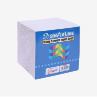 SINARLINE WHITE REFILL MEMO CUBE 9X9X9CM 800 SHEETS
