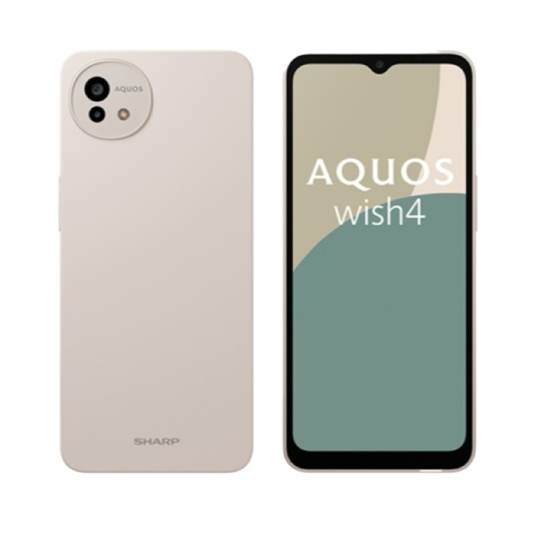 AQUOS Wish4 128GB– Compact and efficient smartphone with 128GB storage, smooth performance, and a clear display, designed for everyday communication, apps, and entertainment.