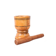 Wooden Mortar, 1PC